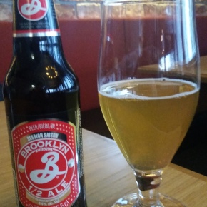 Päivä 328 Farmhouse Ale: Brooklyn 1/2 – Brooklyn Brewery